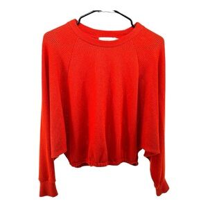 Lush | S Small Women’s Coral Knit Sweater Waffle